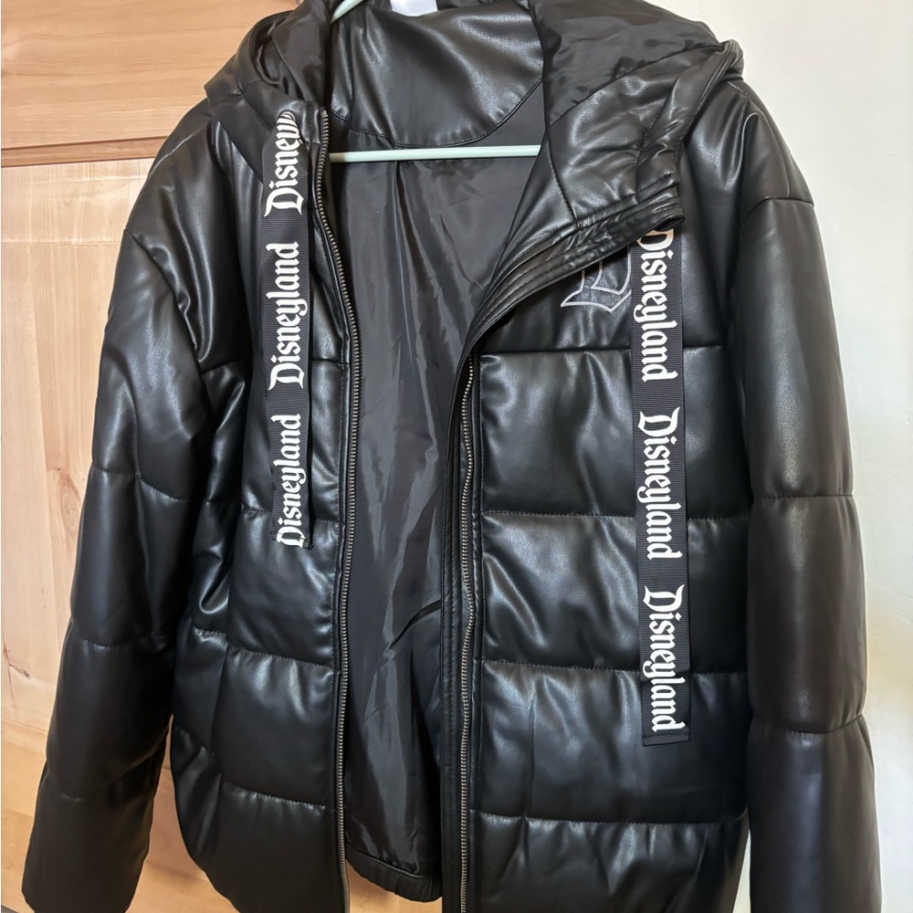 Disney Black Puffer Jacket